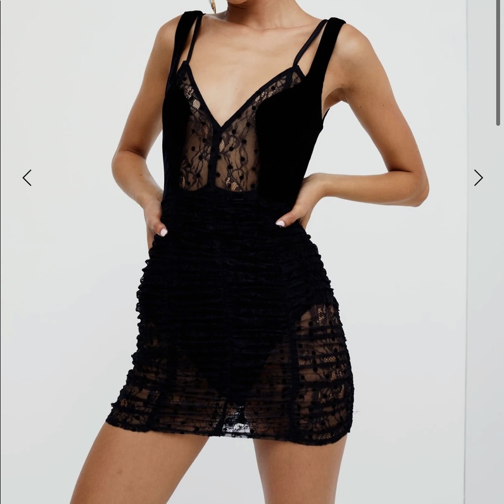 For Love & Lemons Jourdan Mini dress